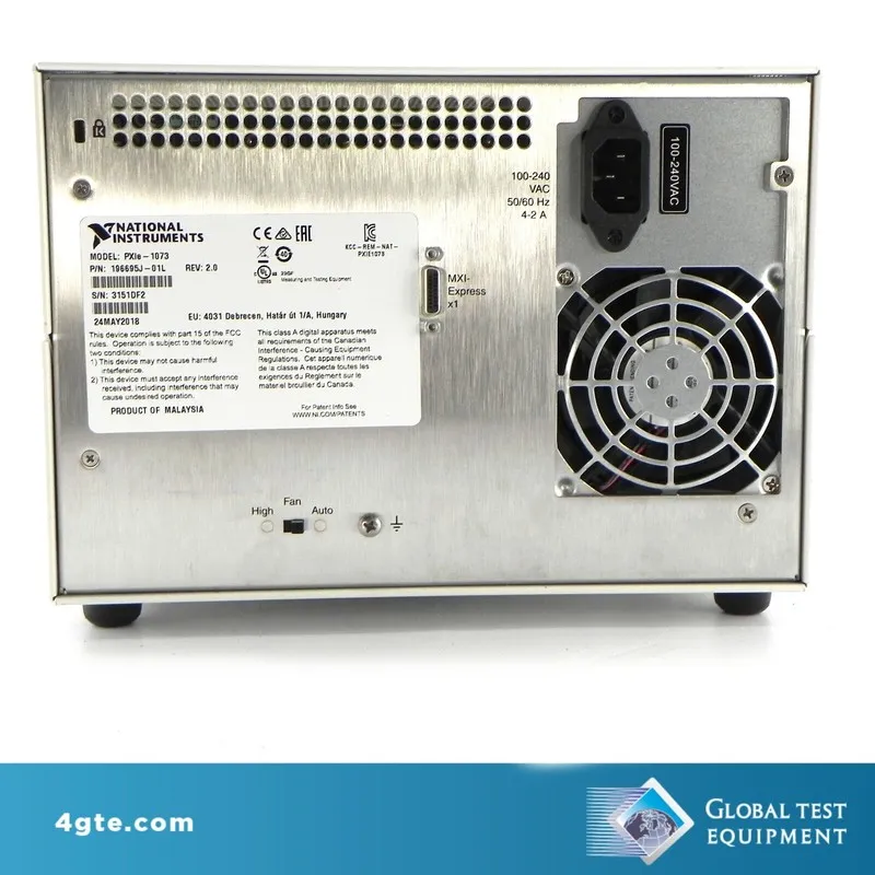 Шасси National Instruments PXIe-1073 PXI Express Chassis Mainframe, 5-Slot