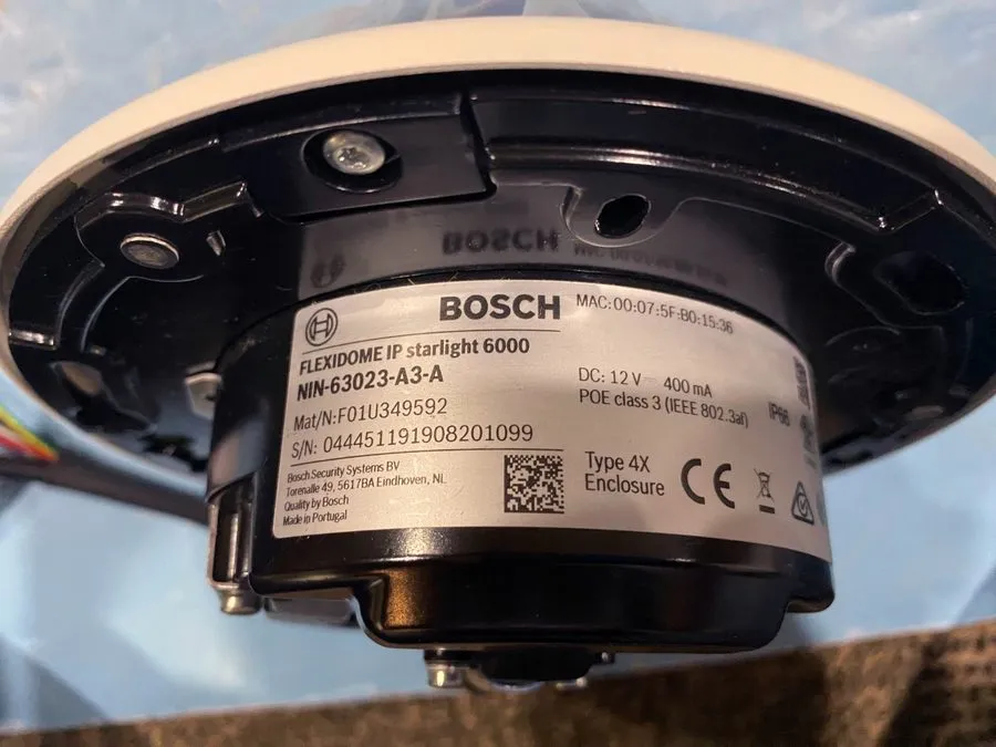 Камера Bosch NIN-63023-A3-A Flexidome IP Starlight 6000 Dome 2MP HDR Security Ca