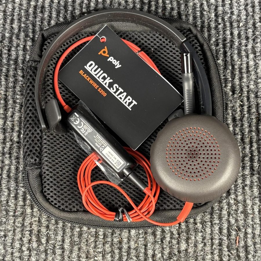 VoIP-шлюз Plantronics Poly Blackwire 5200 Series C5210 USBC Headset Black