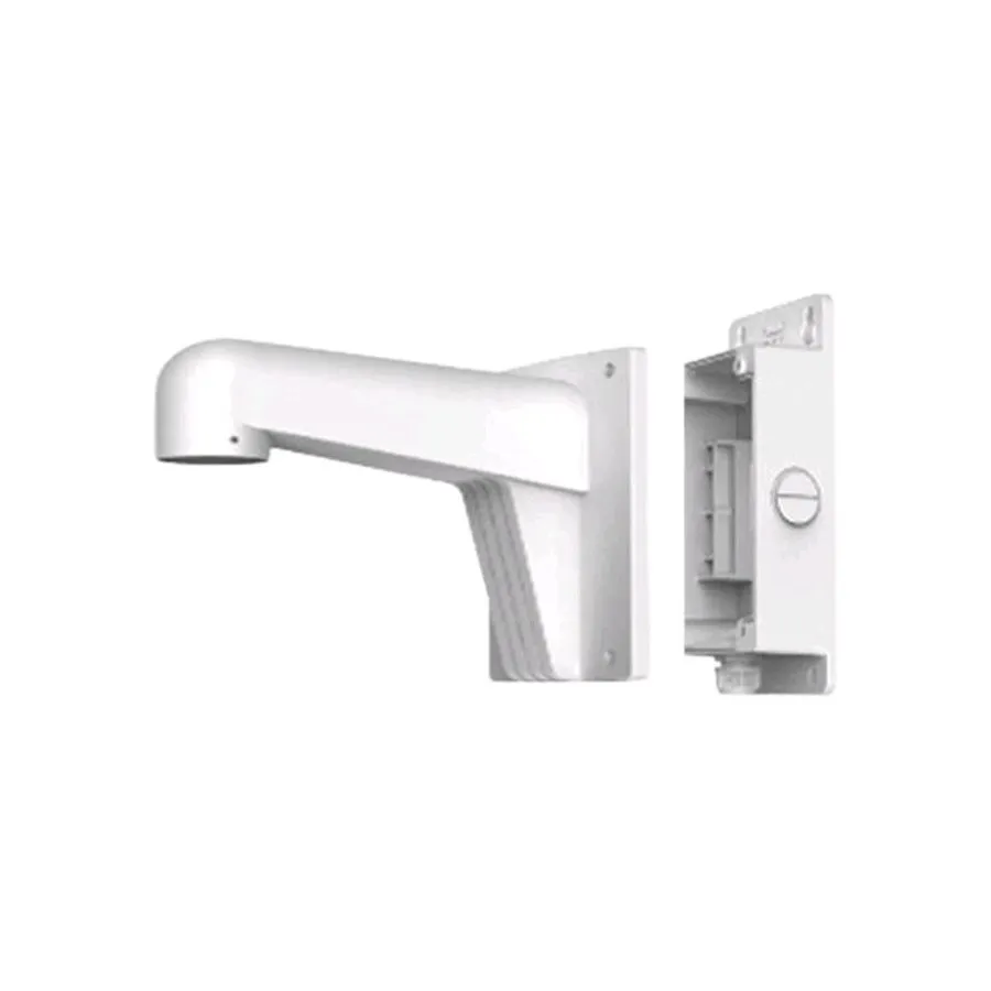 Камера Hikvision WML 302700464 White Long Camera Wall Mount Bracket w/ Junction  — фото лота 1