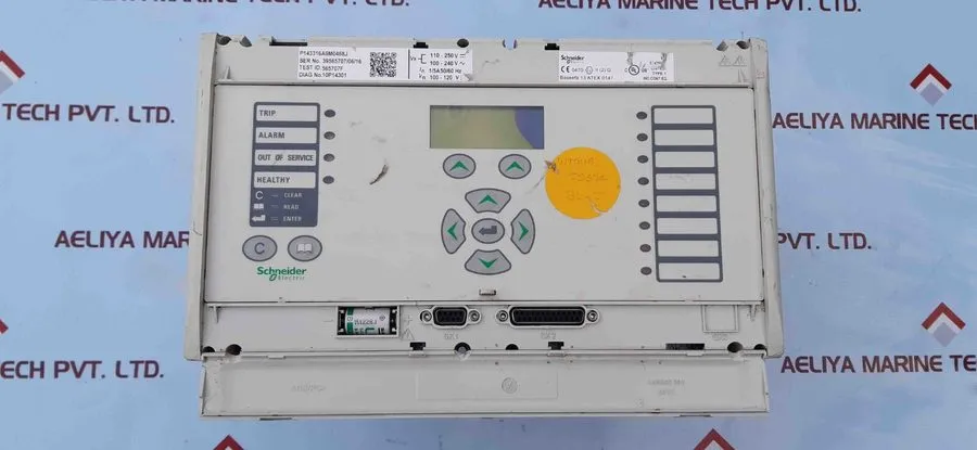 Реле защиты SCHNEIDER MICOM P143 Overcurrent Protection Relay p143316a6m0468j (N — фото лота 1