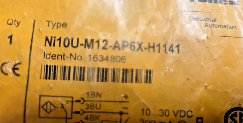 Датчик приближения Turck NI10U-M12-AP6X-H1141 Proximity Switch Sensor va