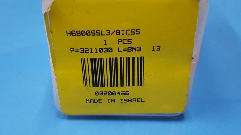 Клапан Ball Valve, H6800SSL3/8ICSS, Ham-Let, 3/8", Stainless Steel 316, Let-Lok
