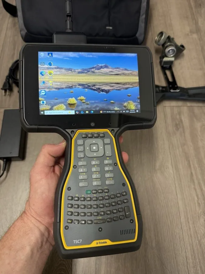 Приёмник Trimble TSC7 Robotic Total Station Data Collector Access SiteWorks EM12