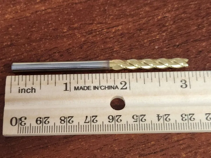 Режущий инструмент Kennametal HEC375S4175 KC610M Carbide Square End Mill 3/8" x  — фото лота 2