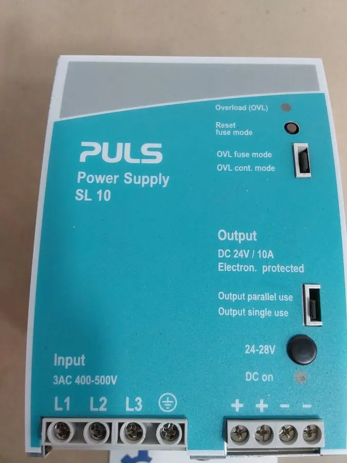 Блок питания PULS SL10.300 SL 10 DIN Rail Power Supply 3Ph 10A 24VDC 400-500VAC