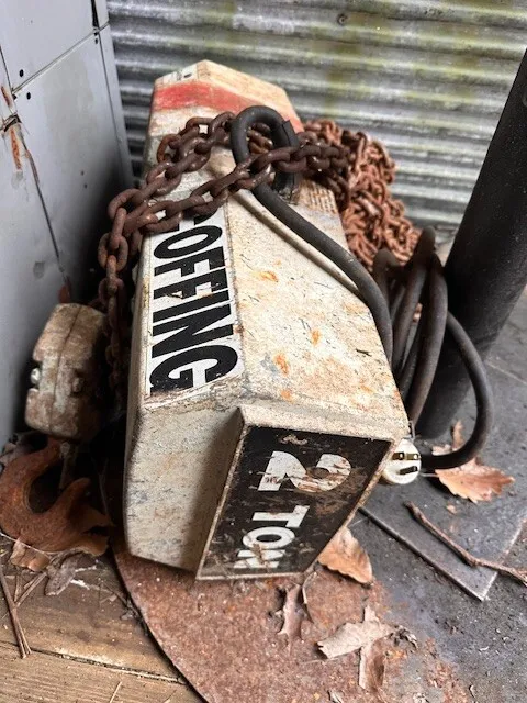 Таль Coffing 2 Ton Electric Chain Hoist, Model: JLCET4008, Lift: 16 FT,208/230-3