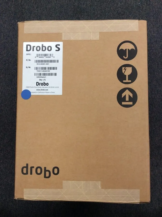 СХД Drobo S DRDR4A21 BeyondRAID 5-Bay Diskless Storage Array Enclosure USB 3.0 e — фото лота 1
