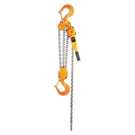 Таль Harrington Lb090-20 Lever Chain Hoist, 18, 000 Lb Load Capacity, 20 Ft Hois — фото лота 1