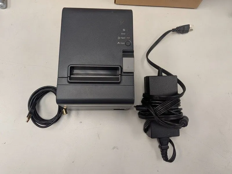 Принтер чеков Epson TM-T20II M267E Thermal Receipt Printer POS USB Ethernet RS23