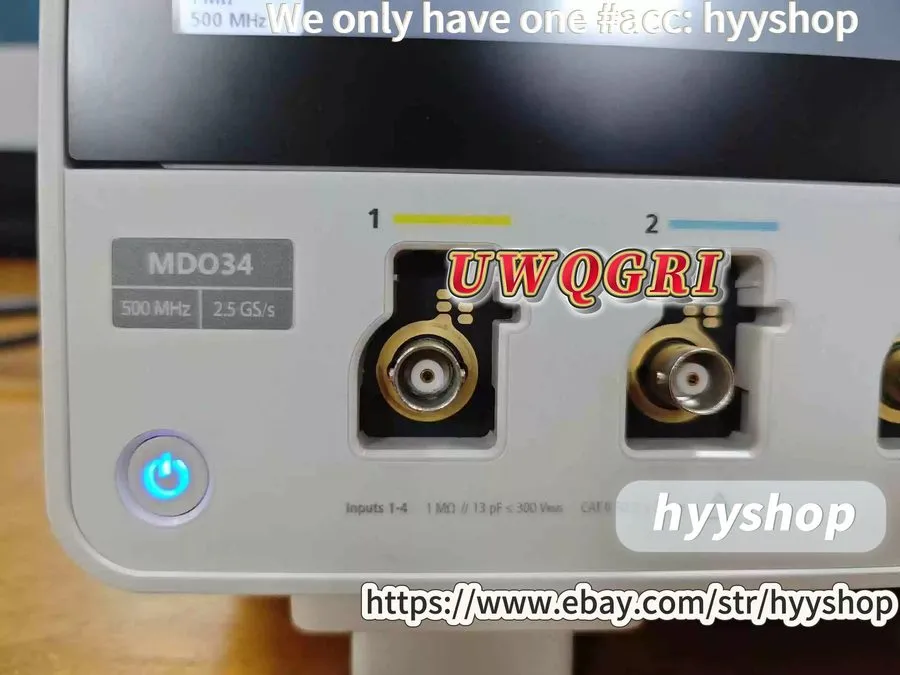Осциллограф Tektronix MDO34 3-BW-500 Mixed Domain Oscilloscope 500MHz new#33