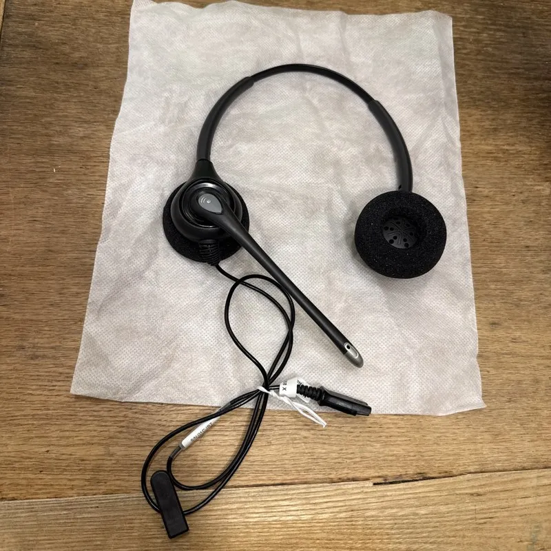 Plantronics SupraPlus HW251N 64338-31 Mono Noise-Canceling Headset In Box EUC
