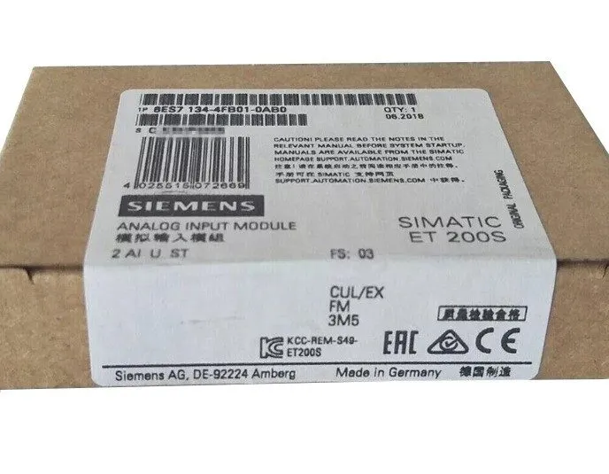 Модуль ввода-вывода Siemens SIMATIC S7 6ES7134-4FB01-0AB0 Analog Input Module ET