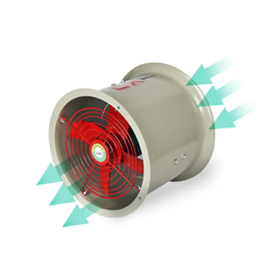 Вентилятор Extractor Fan 12'' Explosion-proof Tube Axial Duct Fan Cylinder Pipe  — фото лота 2