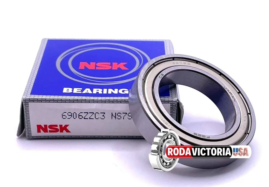 Подшипник NSK 6906 ZZ Deep Groove Radial Ball Bearing 30x47x9mm 61906ZZ — фото лота 2