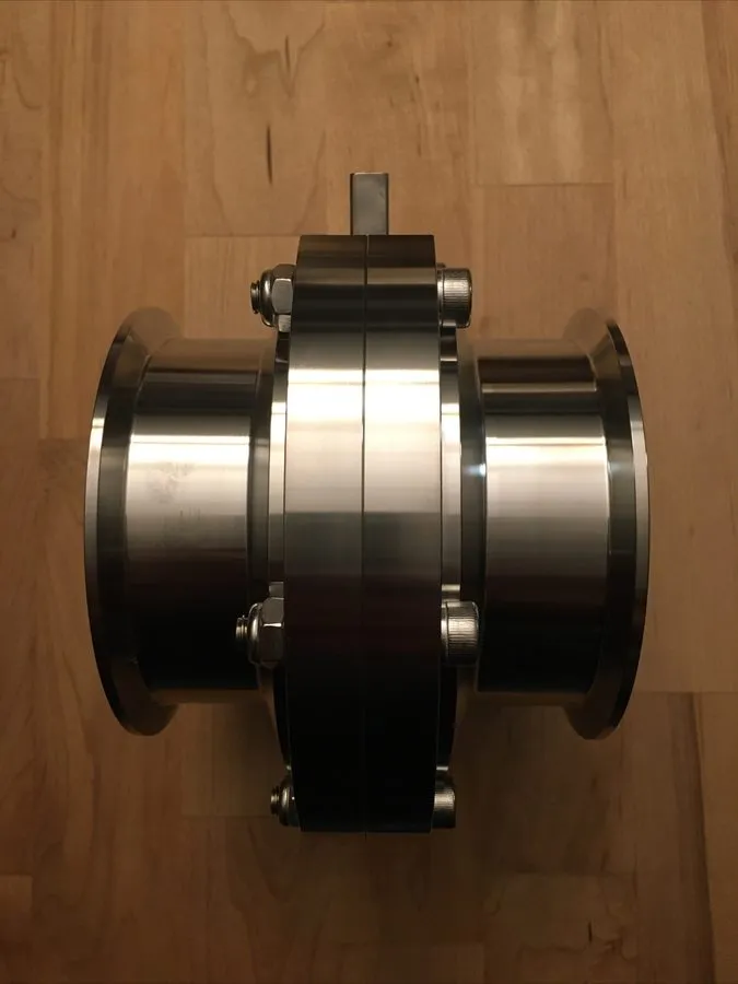 Трубопроводная арматура Dixon B5101 4” Butterfly Valve316L 140825T02 With Handle