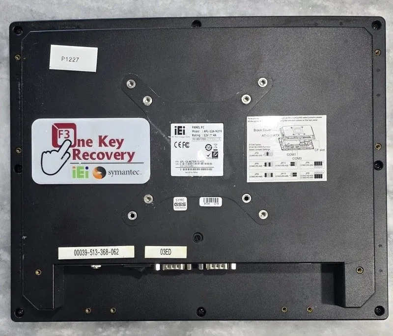 Промышленный компьютер IEI AFL-12A Industrial Touchscreen Panel PC Windows XP/JU — фото лота 2