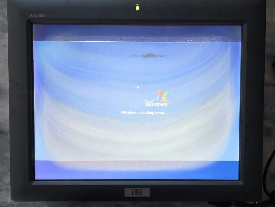 Промышленный компьютер IEI AFL-12A Industrial Touchscreen Panel PC Windows XP/JU — фото лота 3