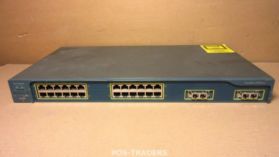 Коммутатор Cisco WS-C2950G-24-EI Catalyst 2950G 2 GBIC Slots 24-Port 10/100 Swit