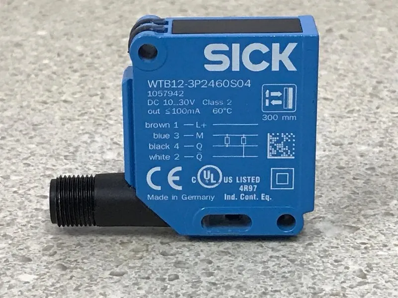 Фотоэлектрический датчик Sick 1057942 Wtb12-3P2460S04 Photoelectric Sensor