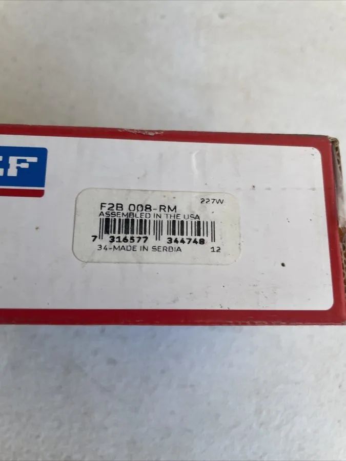 Подшипник SKF F2B 008-RM 2 Bolt Flange Bearing 1/2" Bore