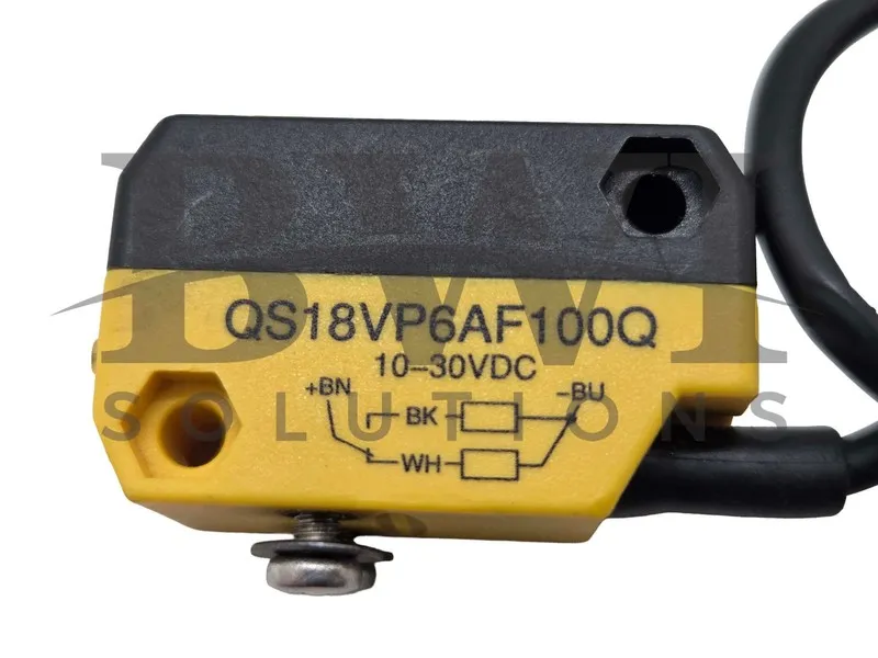 Фотоэлектрический датчик Banner QS18VP6AF100Q Photoelectric Sensor 1-100mm Range