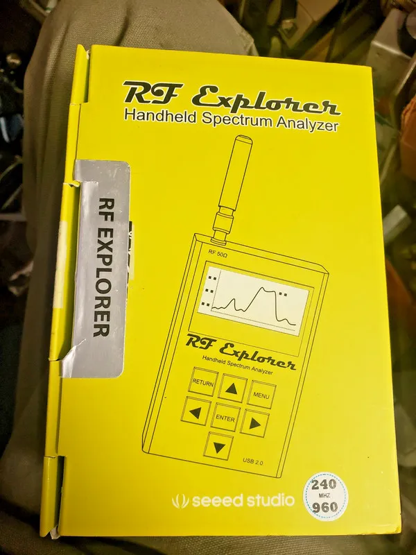 Анализатор спектра RF Explorer Spectrum Analyzer WSUB1G PLUS Slim (50KHz 960Mhz)