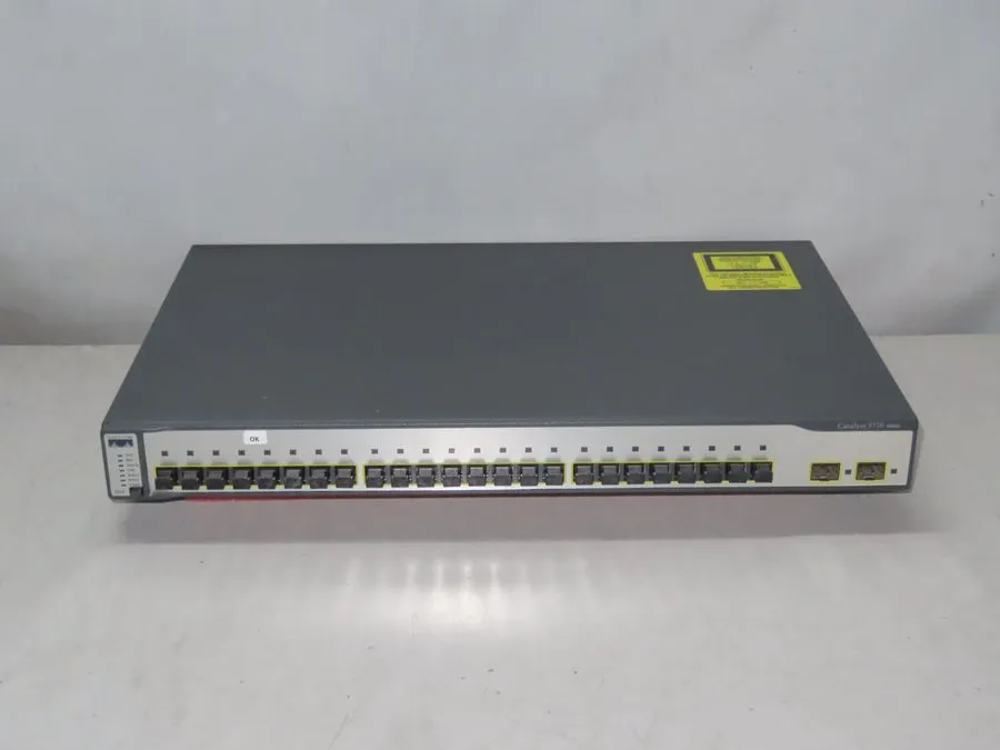 Коммутатор Cisco Catalyst WS-C3750-24FS-S Managed Switch 24 Ports