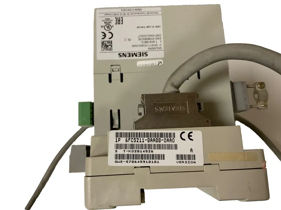 Стойка ЧПУ SIEMENS 6FC5211 SINUMERIK 810D/DE 84OD/DE ELECTRONIC MODULE — фото лота 1