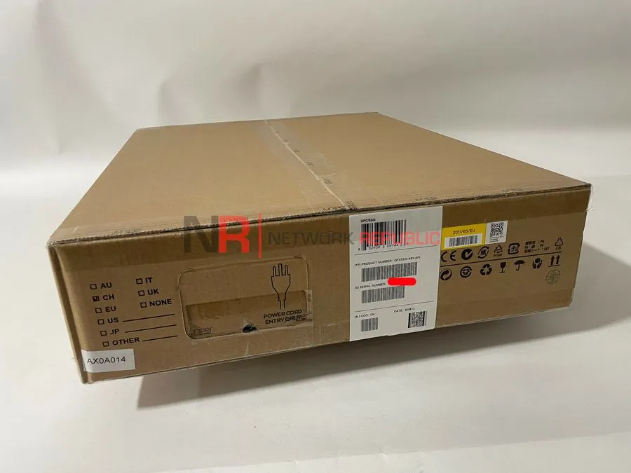 Коммутатор Juniper QFX5120-48Y-AFO2 / 48 ports of 10/25GbE SFP28