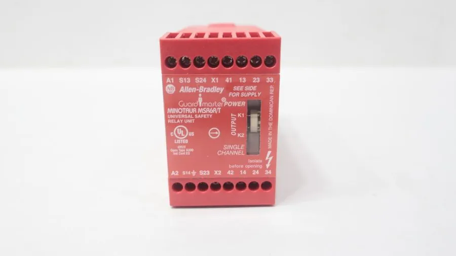 Реле безопасности Allen Bradley 440R-C23017 Guardmaster Minotaur Msr6/t Safety R