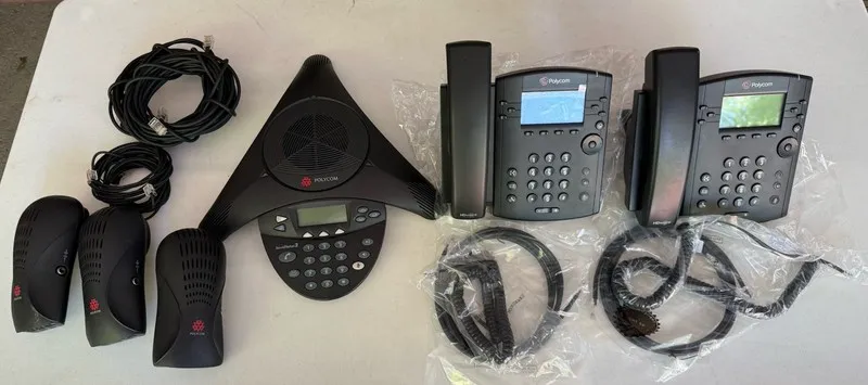 IP-телефон POLYCOM VVX 300 BUSINESS IP DESK PHONE VOIP 6-LINE POE