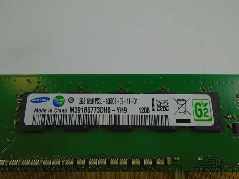Модуль памяти 10X 4GB Samsung 4GB 2Rx8 PC3L-10600E DDR3 1333Mhz ECC Server RAM M