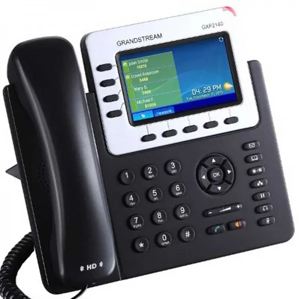 IP-телефон Grandstream GS-GXP2140 Enterprise IP Phone 4 Lines Color LCD Bluetoot — фото лота 1