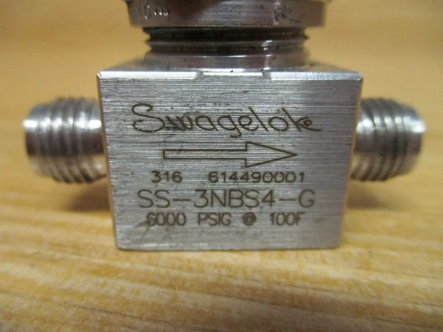 Клапан 1- Swagelok Severe Service Needle Valve, 1/4" OD Tube, SS-3NBS4-G
