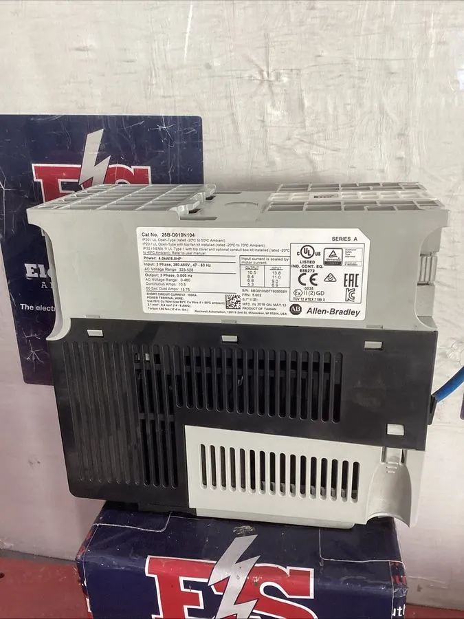 Частотный преобразователь AB Allen Bradley 25B-D010N104 PowerFlex 525 4kW 5Hp AC