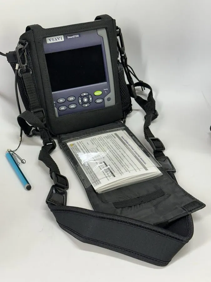 Тестер JDSU VIAVI E126A SM OTDR EXPERT 1650NM SMART TEST HANDHELD FIBER TESTER 1 — фото лота 1