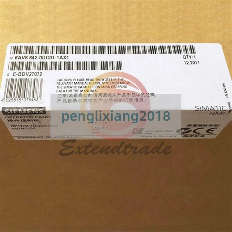 Панель оператора Siemens HMI 6AV6642-0DC01-1AX1 Touch Panel