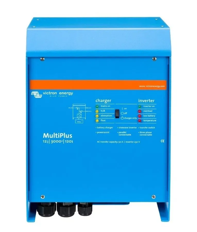 Аккумулятор Victron MultiPlus 12/3000/120-50 Inverter Charger 3000W 120A 12V PMP — фото лота 1