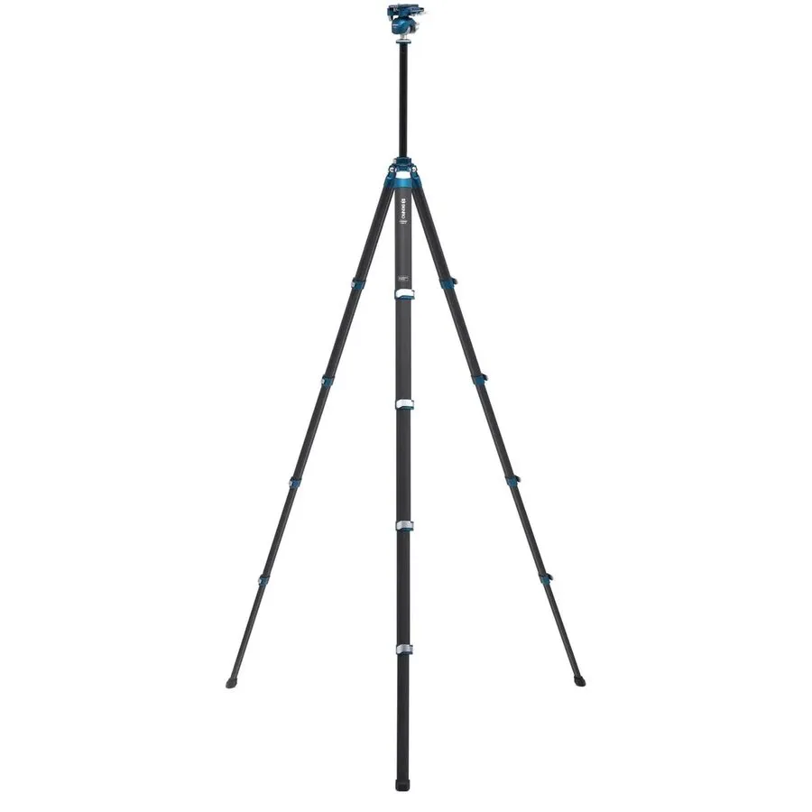 Оборудование видеонаблюдения BENRO TCBC15 CYANBIRD CARBON FIBER 5 SECTION TRIPOD — фото лота 1