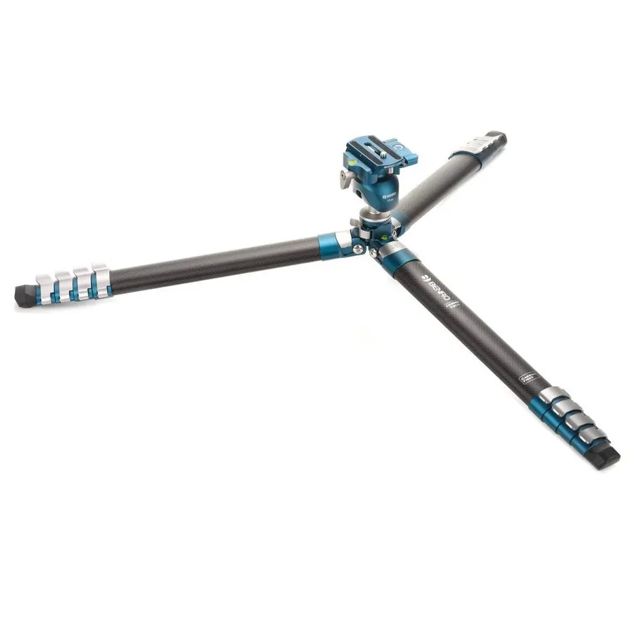 Оборудование видеонаблюдения BENRO TCBC15 CYANBIRD CARBON FIBER 5 SECTION TRIPOD — фото лота 2