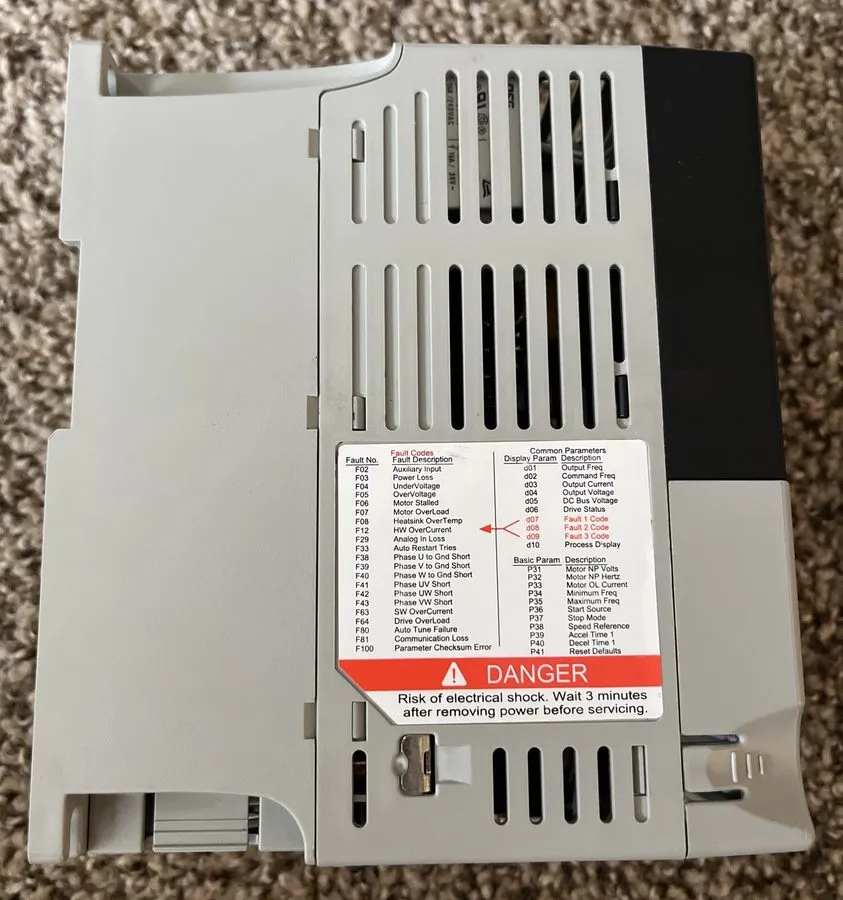 Частотный преобразователь Allen Bradley 22A-V1P5N104 ser.