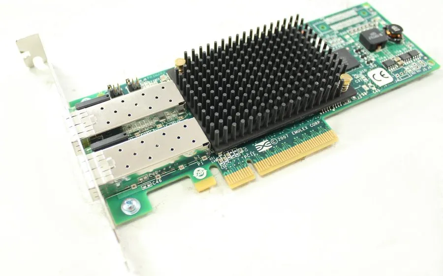 Контроллер Emulex LPe12002-E 10Gb/s 2-Port Fiber Channel PCIe P004096-03H FHB