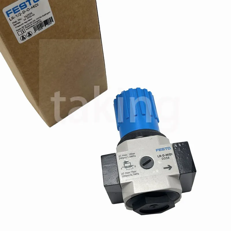Трубопроводная арматура Festo LR-1/2-D-O-MIDI 162594 Pressure Regulator