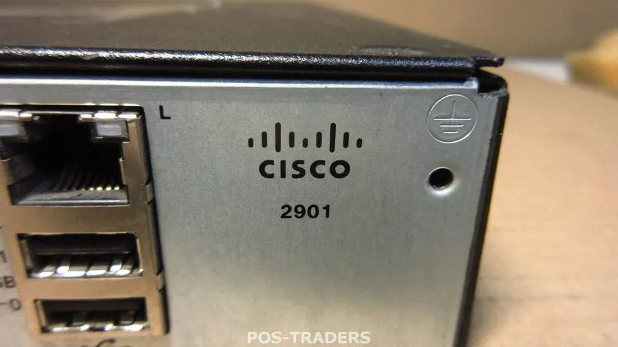 Маршрутизатор CISCO 2901 2-Port Gigabit Integrated Services Router CISCO2901/K9