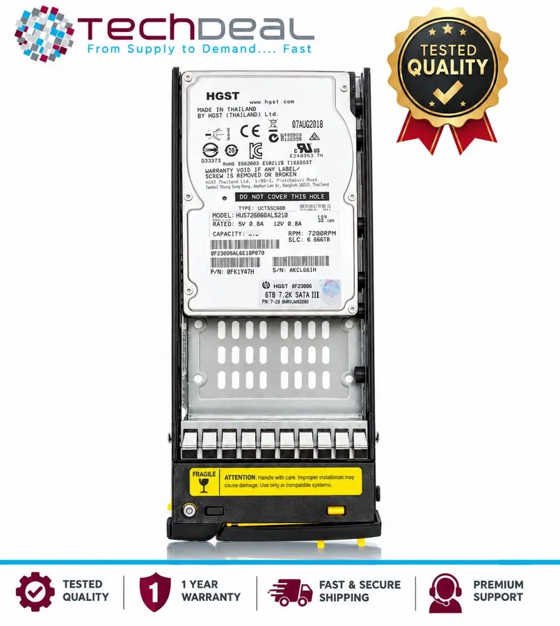Сервер Hitachi HGST 900GB 10K 2.5" 6Gbs SAS Hard Drive 0B26014 Server Dell HP