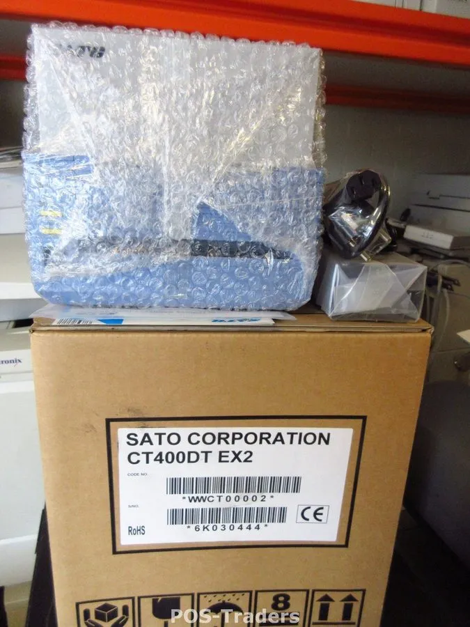Терминал сбора данных Sato CT400 WiFi WIRELESS CT400DT 203DPI EX2 DT Thermal Lab