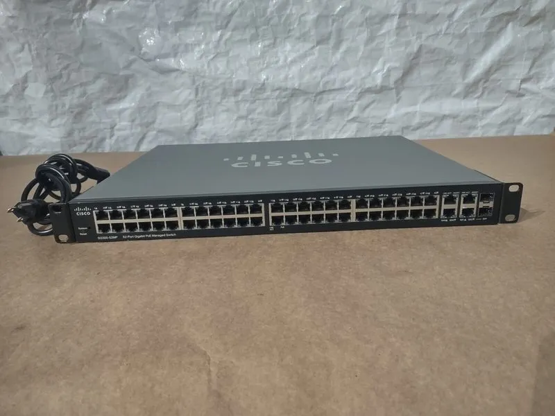Коммутатор Cisco SG300-52MP-K9 V03 52-Port Gigabit PoE+ 740W Managed L3 Switch