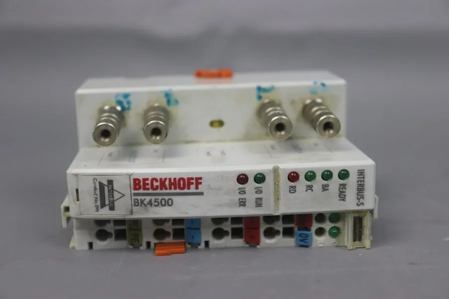 Шлюз полевой шины Beckhoff BK4500 Interbus Coupler — фото лота 2