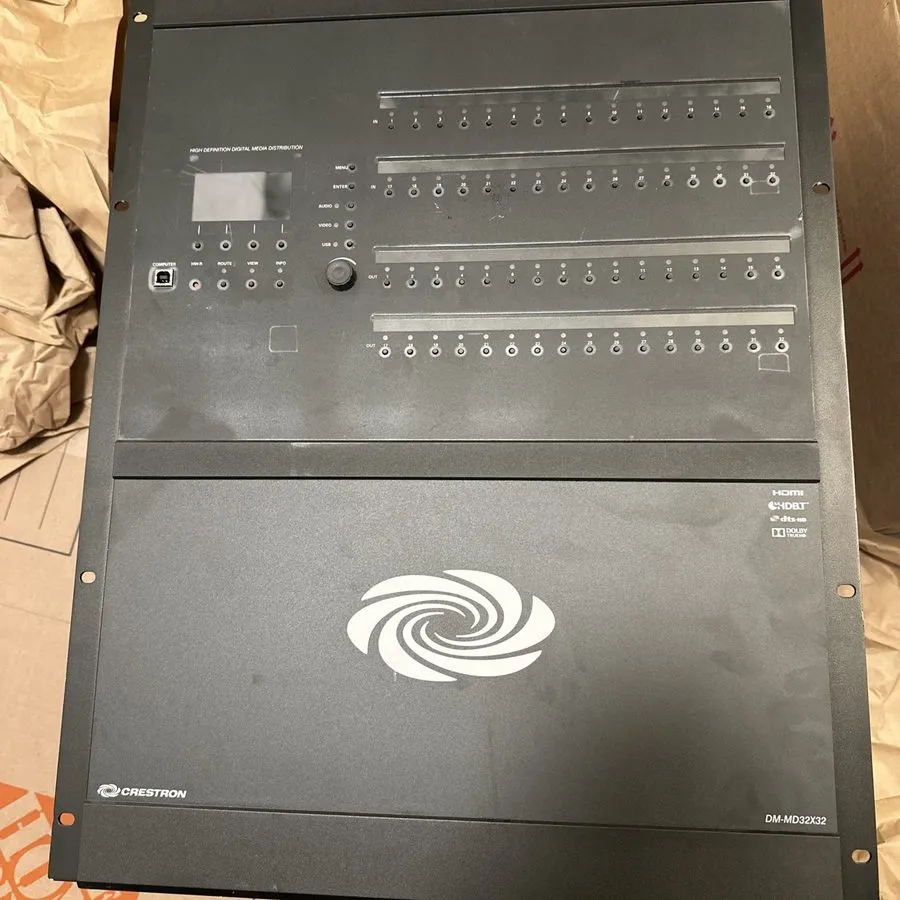 Видеокоммутатор Crestron DM-MD32x32 Digital Media Switcher w/ 4K Modules and Pow